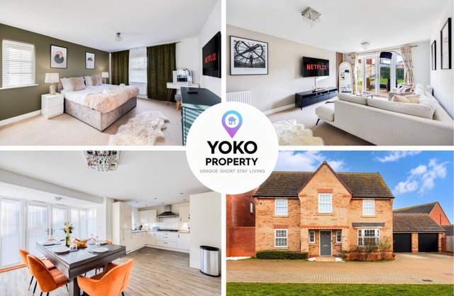 Detached House 5 Bedrooms 3.5 Bathrooms Pool Table SkyTV Free Parking