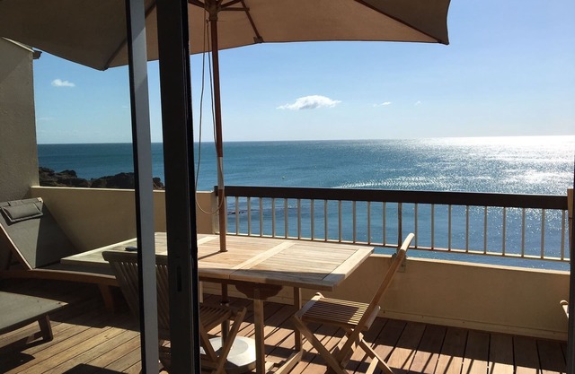 Direct access sea-view beach-Belle exceptional earthworks WIFI-Redone Nine