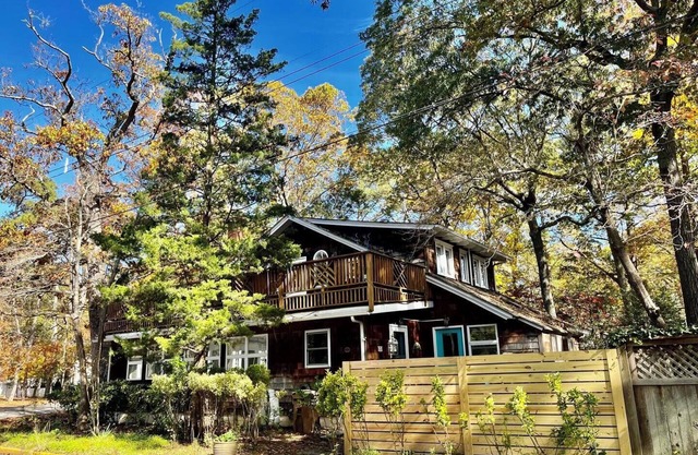 Dog-Friendly 6BR Retreat in the Pines – 1st Floor Suite & Screened Porch!