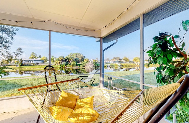 Dog-Friendly Canal-View Retreat in Central Port Charlotte