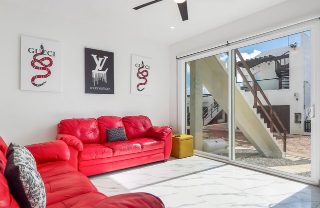 Dog-friendly home 3 rows to beach with rooftop deck, pool, & kitchen