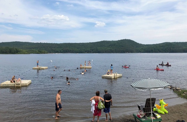 Dog friendly, wooded property; 3 BR cottage; private beach; tennis, boating