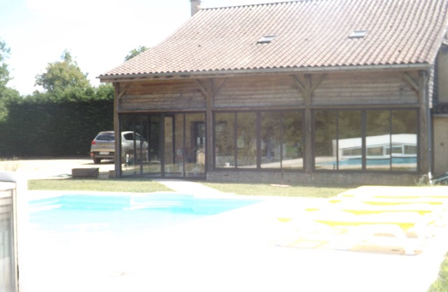 Dordogne, in black Périgord, 9-person gîte well placed to visit and disconnect