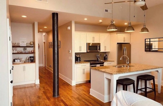 Downtown Getaway with Gated Parking & Two King Size Beds!