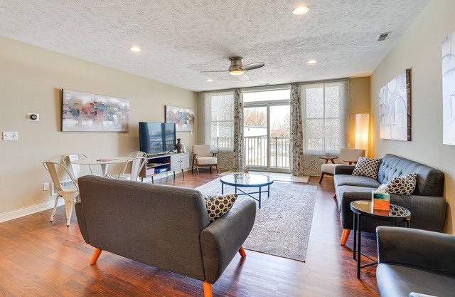 Downtown St Joseph Condo w/Balcony & Harbor View