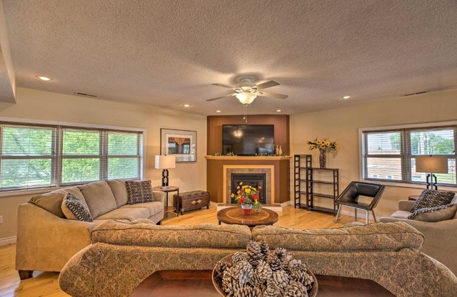 Downtown Yankton Apartment with Patio and River View!