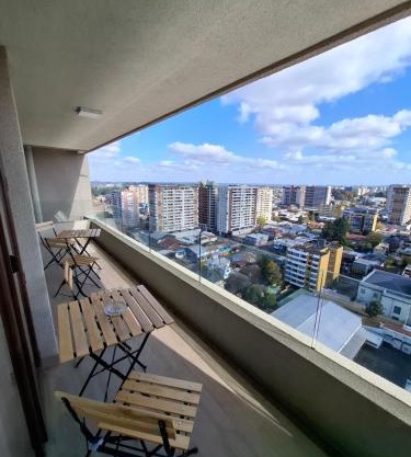 Dpto céntrico con increíble vista y terraza amplia