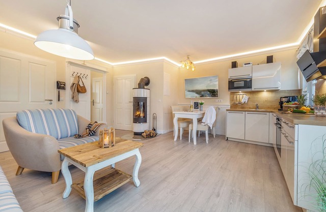 Dream vacation apartment on the upper floor with 56m2 for 4 people.