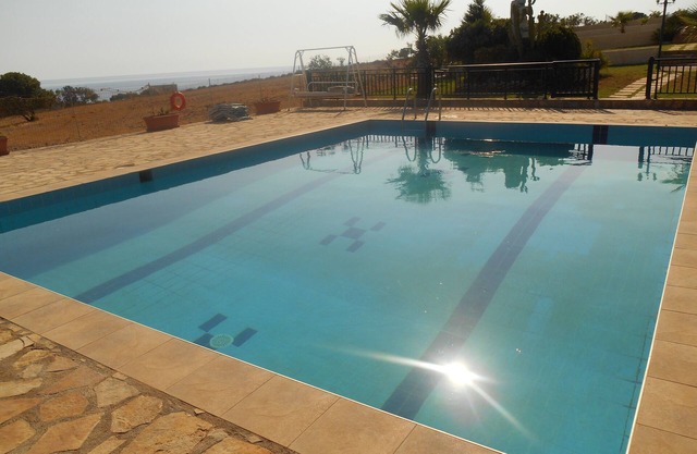 Dreams Days Holiday House with a panoramic view next to the sea, pool & gardens