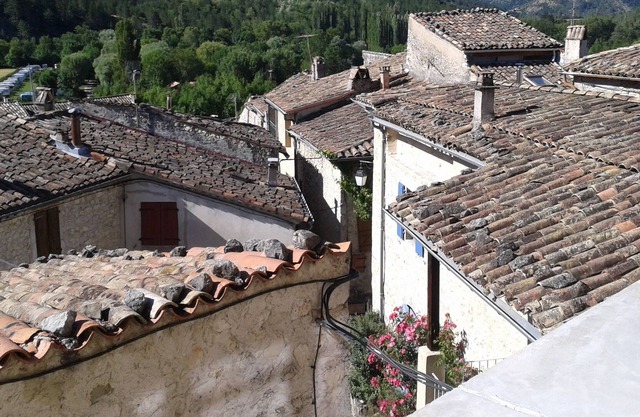Drome: Character house, panoramic view of the pretty village