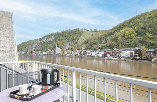 Duplex au Bord de la Meuse à Dinant Pour 2 à Personnes - Gîte le Grand Kangourou