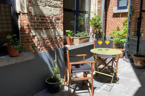 Duplex in historical centre with private courtyard