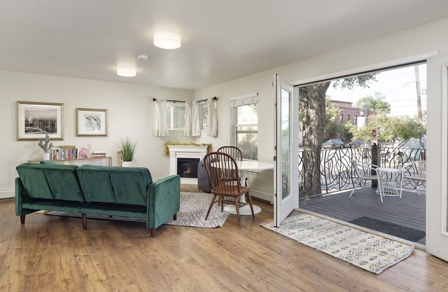 Dwell Well on Main | Downtown Deck, Pups Welcome