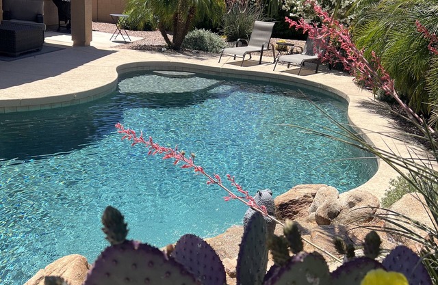 East Mesa Home with Heated Pool