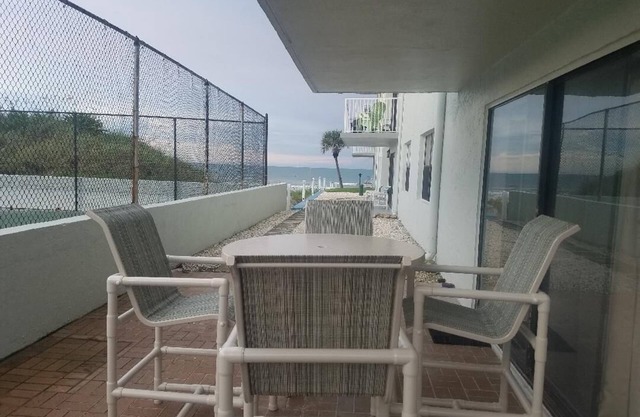 Easy access ground floor unit close to parking lot, conveniently located to all NSB has to offer