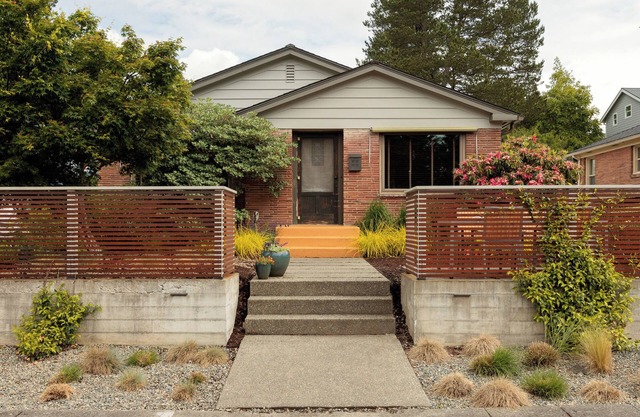 Eclectic Redbrick Rambler near Japanese Gardens
