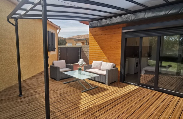 ECO mini CHALET 2pers sans vis a vis