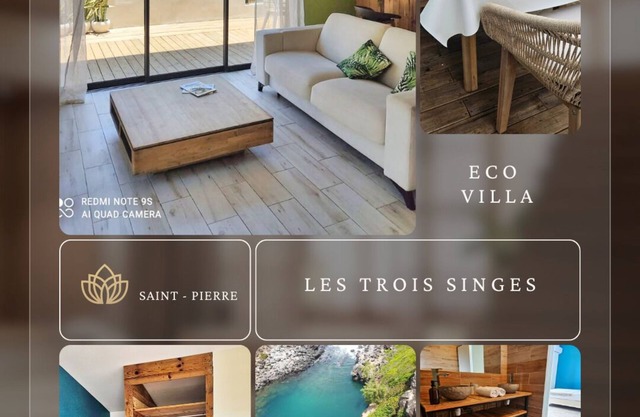 Eco-responsible villa. Between beach and mountains.