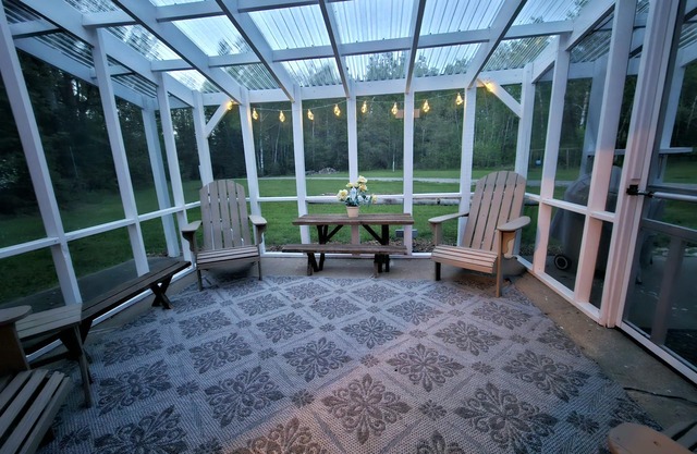 Effie Oasis: Enjoy a peaceful 2-bedroom home on 40 acres.