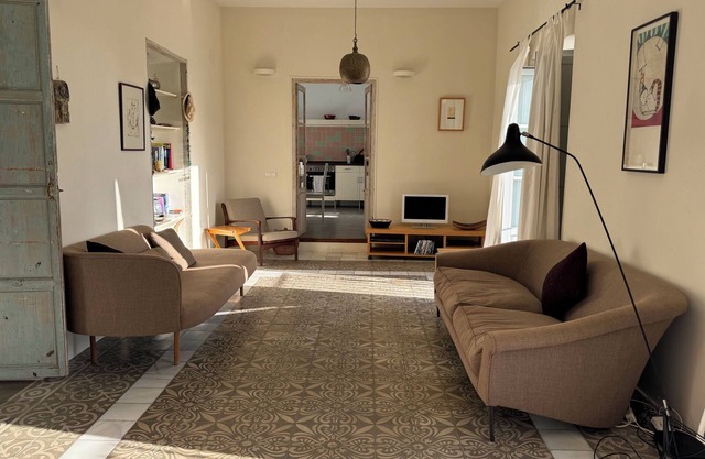 Elegant Apartment in Vejer Old Town, renovated but with lovely original features