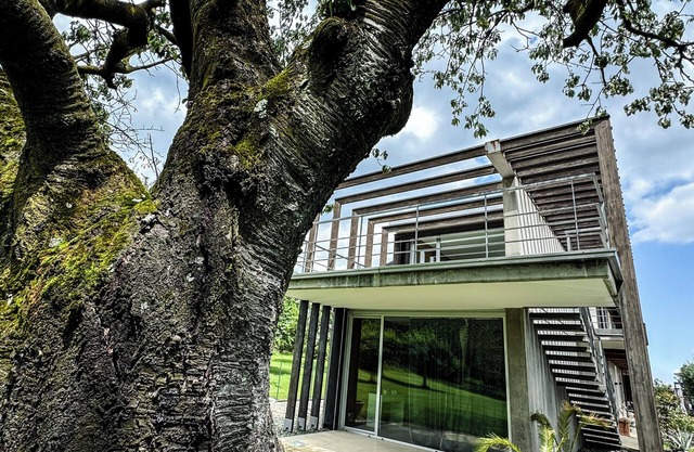 Elegant Holiday House surrounded by greenery, ideal for those seeking a little relaxation