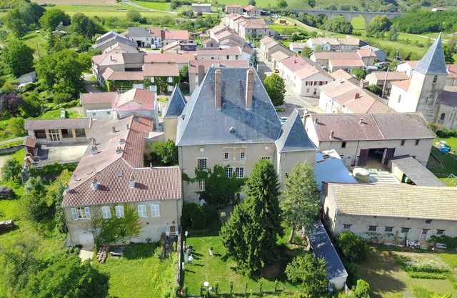 Elegant home at Euvezin Castle with garden and private parking