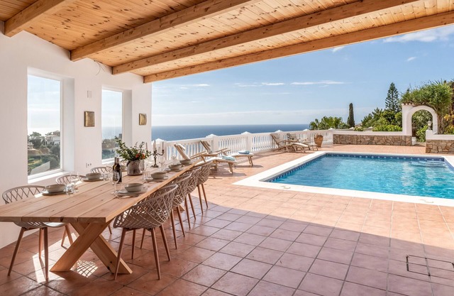 Elegant Retreat with Stunning Sea Views