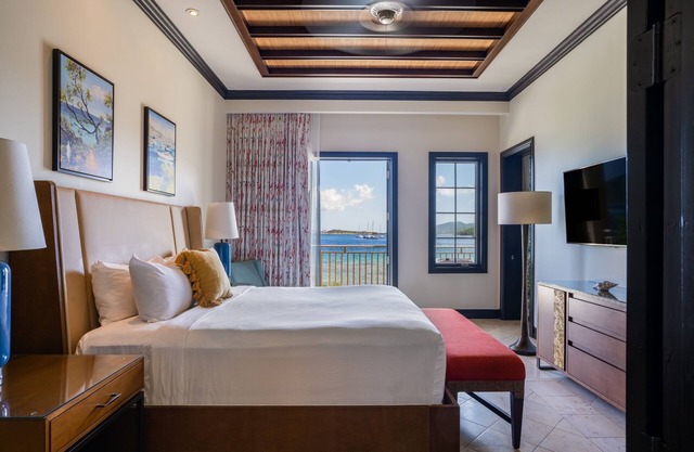 Elegant Room with Balcony Ideal for Peaceful Beachside Island Escapes