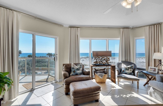 Emerald Isle #108, Beach Front, Sleeps 7- First Floor, End Unit w/Balcony