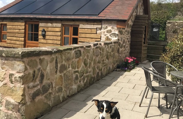 Enchmarsh Farm Byre is surrounded by beautiful countryside on our working farm.
