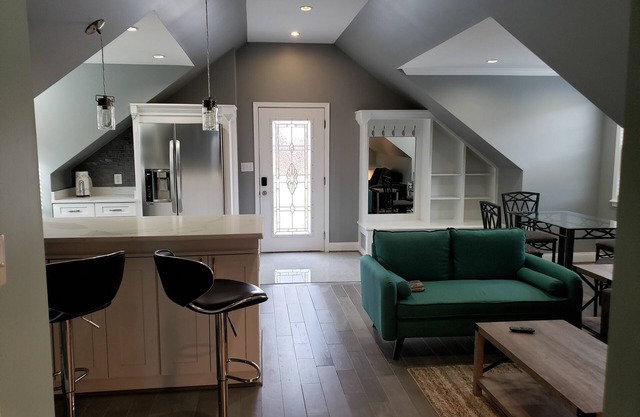 Enjoy a nice stay at our home on 4 wooded acre property close to Washington D.C.