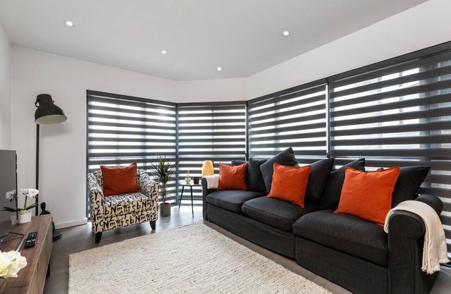Enjoy a stylish experience at this centrally-located city flat.