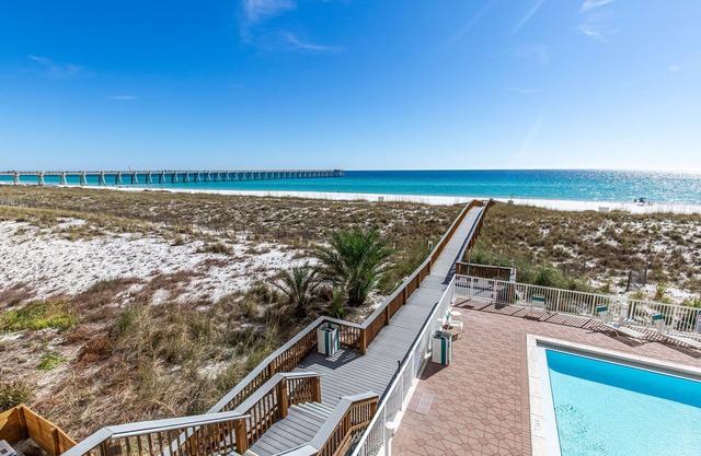 Enjoy Beautiful Sunrises and Sunsets make Oceanfront memories to last a lifetime