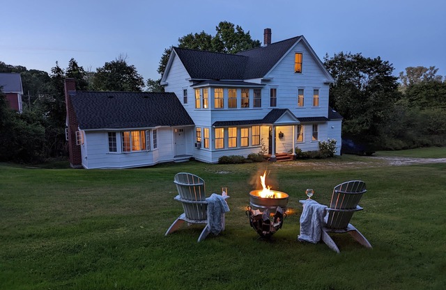 Enjoy comfortable elegance in this secluded grand home located in town