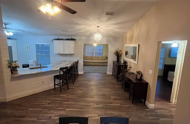 Entire 3/2 home, nice yard that allows Pets close to WEC, HITS and shopping.