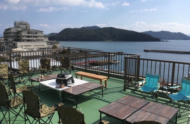Entire building reserved Rooftop BBQ with ocean v/Kamiamakusa Kumamoto