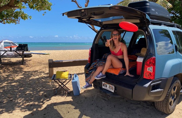Epic Maui Camping - Affordable Adventure in Paradise SUV + gear