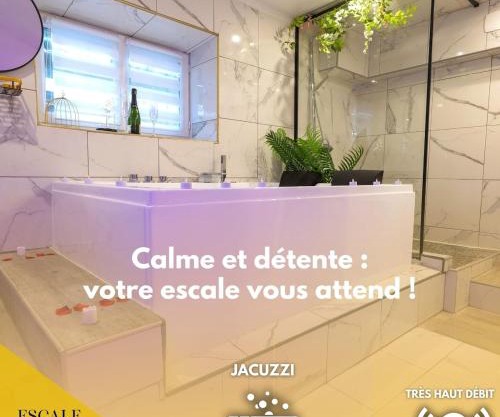 Escale secrète Montargis Jacuzzi Terrasse Parking gratuit