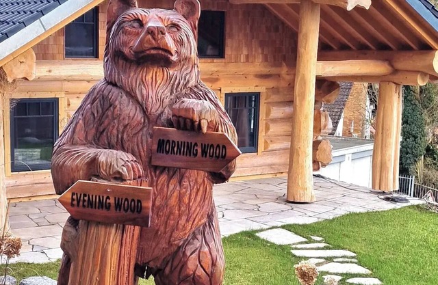 Eveningwood - Luxury Log Home with Sauna in the Spessart