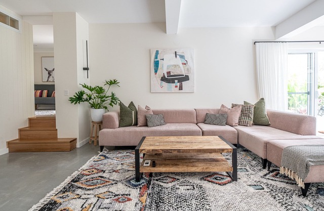 Exceptional privacy + enviable beach-style living.