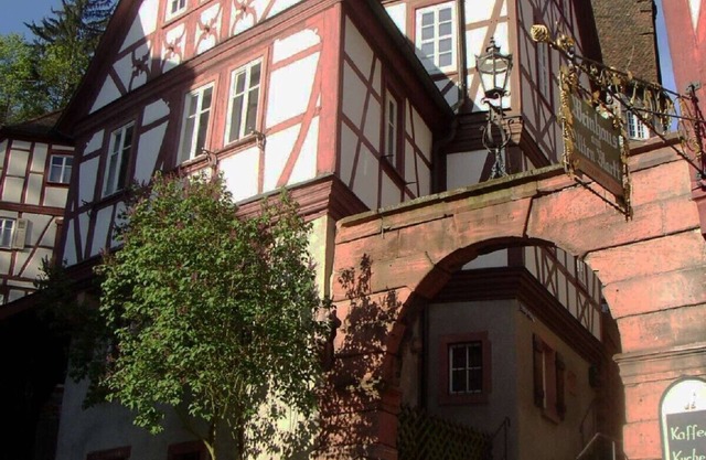 Exclusive vacation apartment in a half-timbered house in the old city center