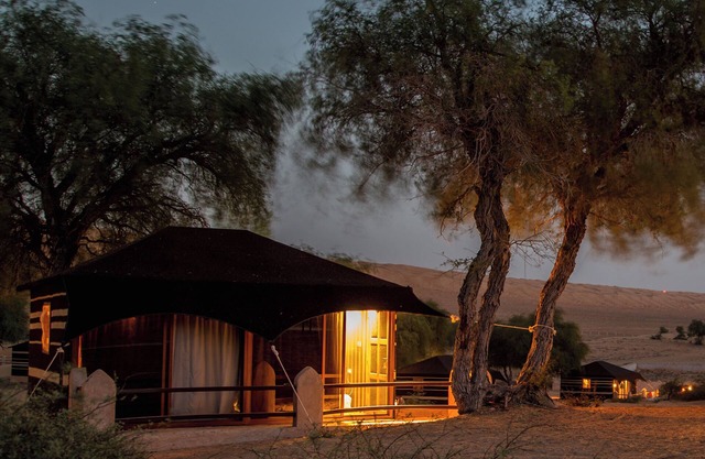 Experience Wahiba in the comfort of our Premium Tents at Thousand Nights Camp