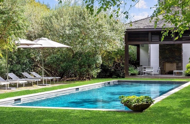 Expansive Beachfront East Hampton Home with Private Beach Path, Perfect for.