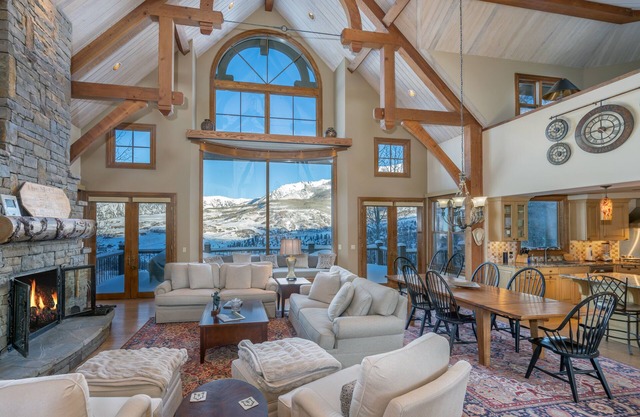Experience luxury at the San Sophia Ridge View House,Two Free Ski Passes!