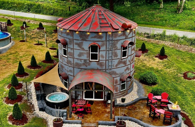 Experience "Unique Getaway" at Repurposed Silo