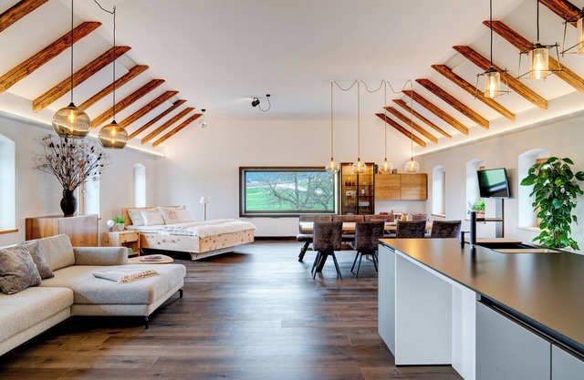 Extraordinary loft in a former stable building