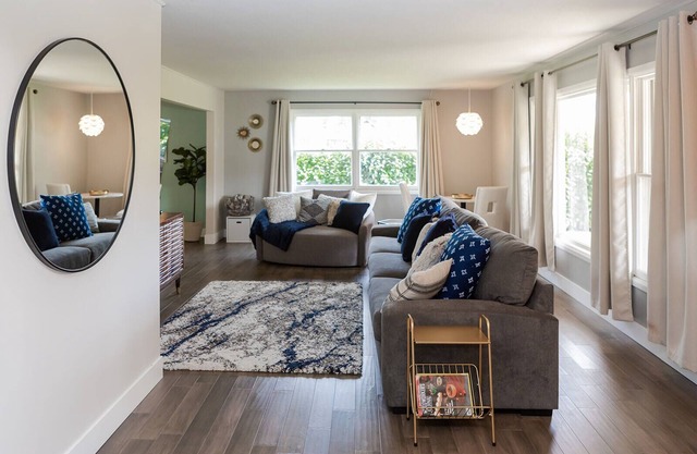 Eye-catching Home and Yard w/Luxurious Hot Tub, Patio, and Private Trail Access