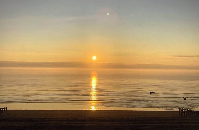 Fabulously Located Beachfront Apartment with Sea Views and Free Private Parking