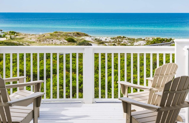 Fall & 2026 Specials! Amazing Beach House w/Gulf Views! 50'Pool! 4 Bikes/1 Wagon