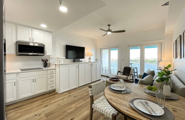 Fall by the Shore | 1BR w/Water Views + Beach Service